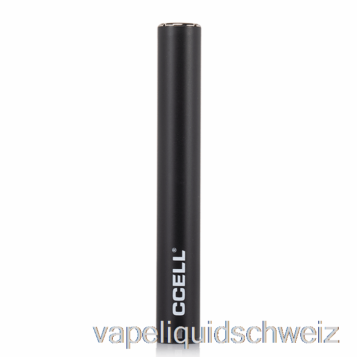 Ccell M3 Plus Verdampferbatterie Mattschwarz Vape Liquid E-Liquid Schweiz